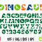 Dinosaur Silhouette font svg 1.png