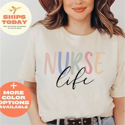 nurse life shirt, registered nurse shirt, rn shirts, nurse week shirt, cna shirt, nursing shirt, nursing school tee, ret