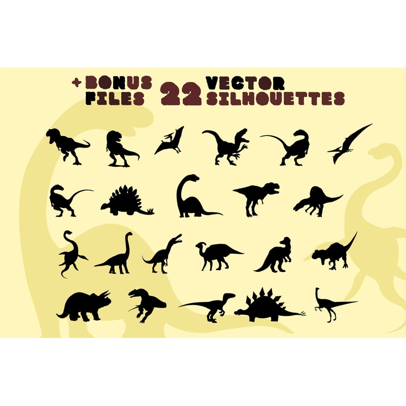 Dinosaur Silhouette Font 3.jpg