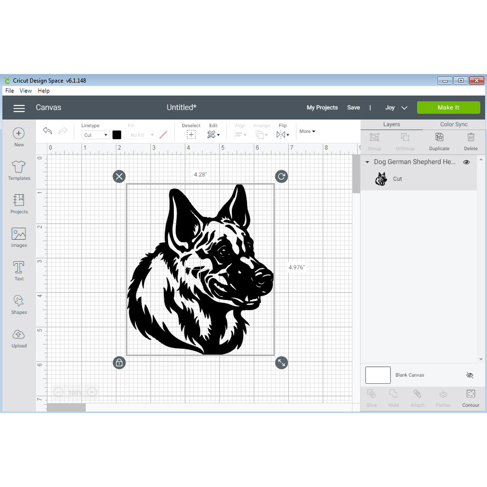 Dog German Shepherd Head.png