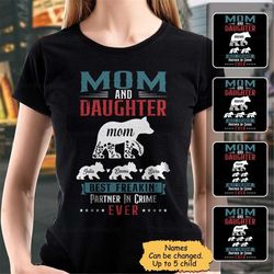 mom and daughter shirts, bear mom shirts, custom mama bear childs shirt, mothers day tee, bear shirt, bear childs shirt,