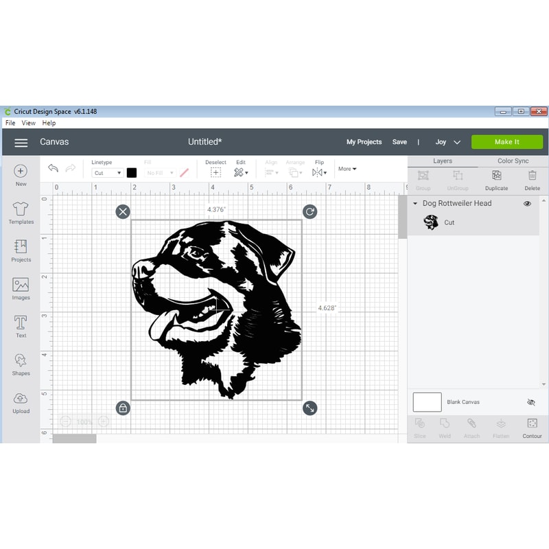 Dog Rottweiler Head 2.png