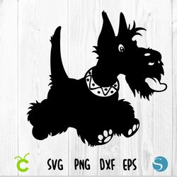 dog scottish terrier svg | scottish terrier svg, scottish terrier vector, scottish terrier dxf, scottish terrier png