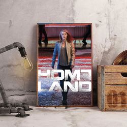 movie home decor, homeland wall art, homeland decoration, movie print, movie poster, homeland poster