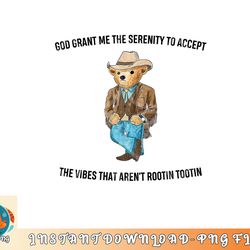 god grant me the serenity to accept the vibes that arent png, digital download