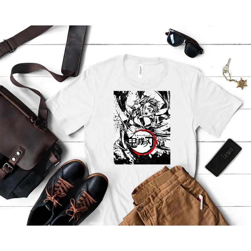 Demon Slayer Kimetsu no Yaiba Kanjiro Painting Classic T-Shirt 99_White_White.jpg