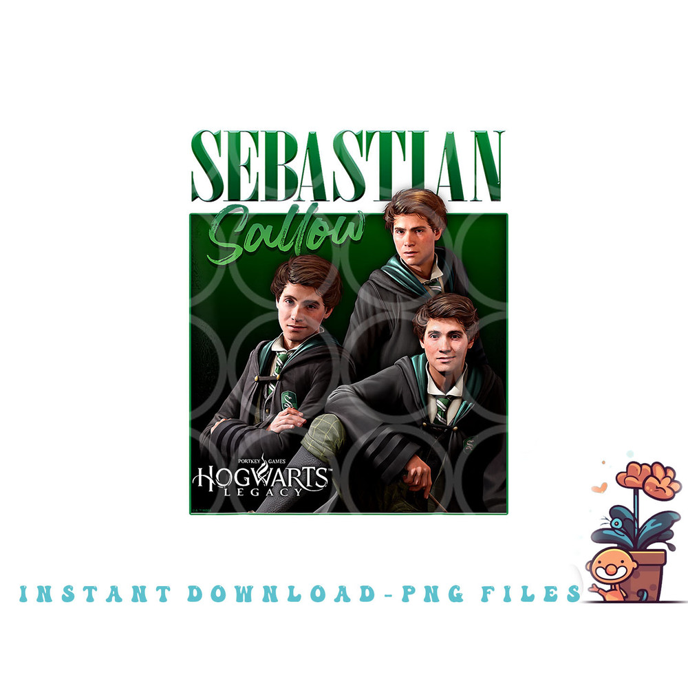Harry Potter Hogwarts Legacy Sebastian Sallow Collage png, digital download copy.jpg
