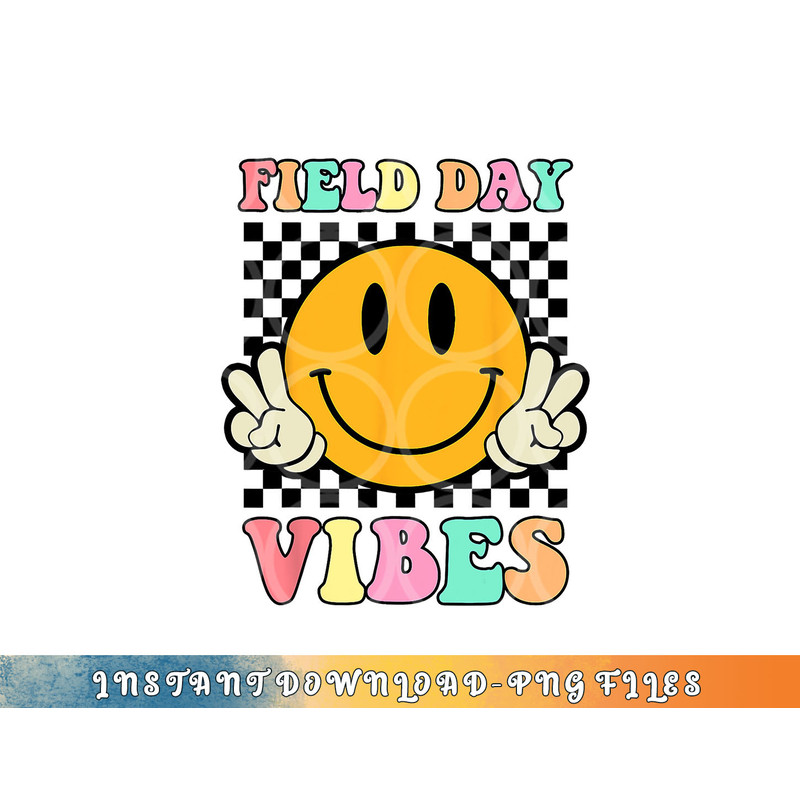 Hippie Field Day Vibes For Teacher Kids Field Day 2023 png, digital download copy.jpg
