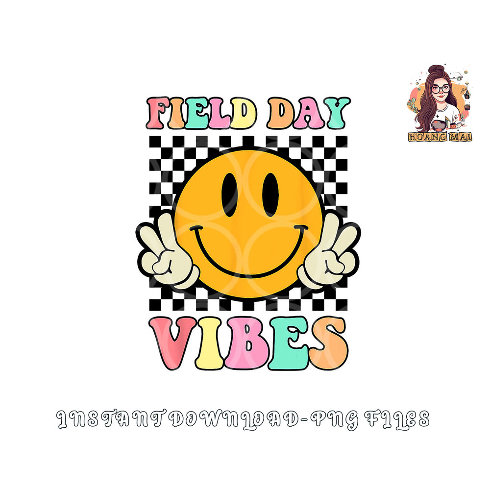 Hippie Field Day Vibes For Teacher Kids Field Day 2023 png, digital download copy.jpg