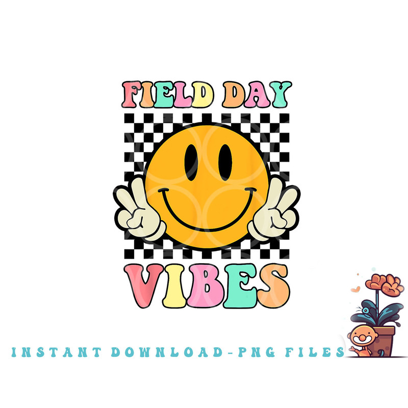 Hippie Field Day Vibes For Teacher Kids Field Day 2023 png, digital download copy.jpg