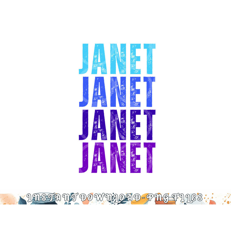 I Love Janet Pattern First Name Janet png, digital download copy.jpg