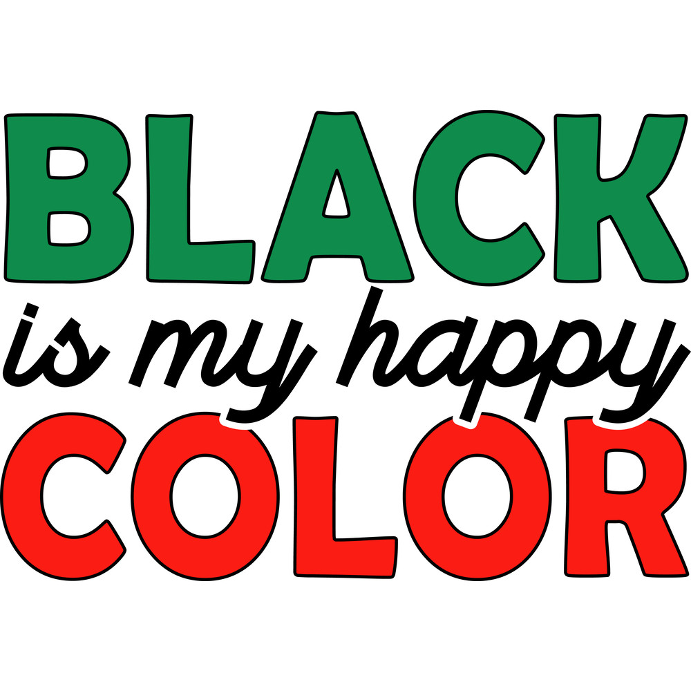 Black is my happy color SVG 2.png