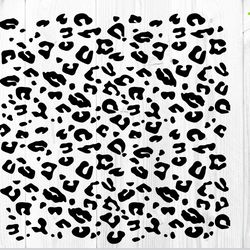 leopard pattern svg, leopard print svg, leopard print cut file, animal print svg, cheetah print vector, cheetah spots