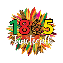 1865 juneteenth sunflower png, juneteenth png, free-ish png, melanin png, black history png file cut digital download