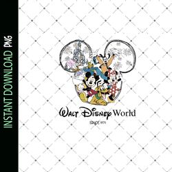 vintage mickey & company svg, family vacation png, family trip svg, vacay mode png, magic kingdom svg, mickey svg, mouse