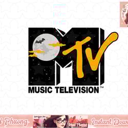 mademark x mtv - the official mtv logo original for halloween png, instant download