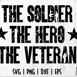 soldier svg / hero svg / veteran svg | patriotic t shirt design svg | military svg cut, army svg, 4th of july shirt svg