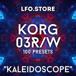 Korg 03R\W "Kaleidoscope" sound bank 100 Cinematic Presets