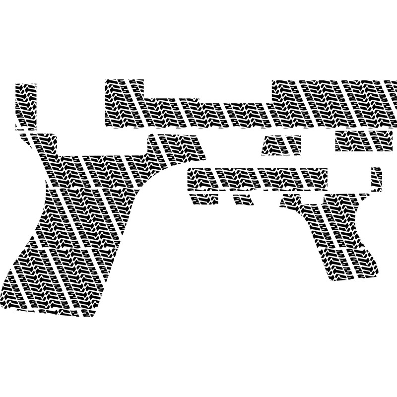Glock 26 Gen 3 Hand Gun template design 4 vector file.jpg