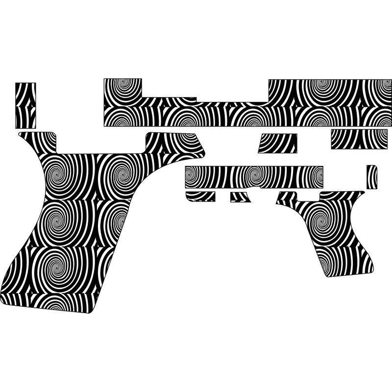 Glock 26 Gen 3 Hand Gun template design 6 vector file.jpg