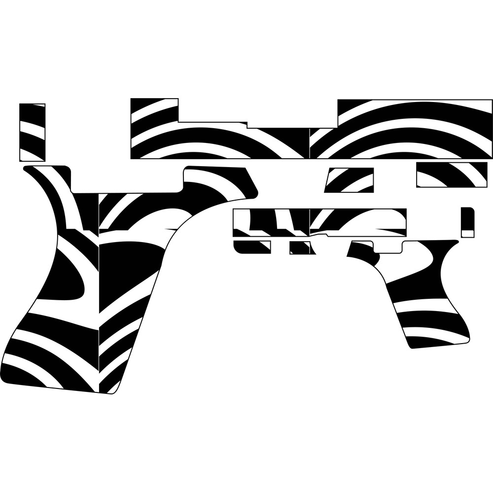 Glock 26 Gen 3 Hand Gun template design 7 vector file.jpg