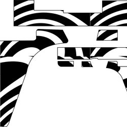 glock 26 gen 3 hand gun template design 7 vector file .black white vector outline or line art file