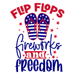 flip flops svg, 4th of july svg, independence day svg, american svg, patriotic svg, usa flag svg digital download