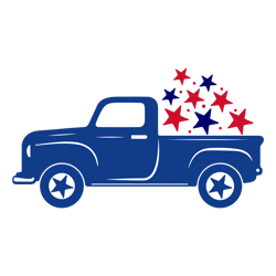 america truck svg, 4th of july svg, independence day svg, american svg, patriotic svg, usa flag svg digital download