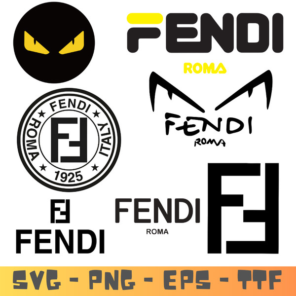 Fendi Logo SVG, Fendi PNG, Fendi Symbol, Fendi Logo Transpar - Inspire ...