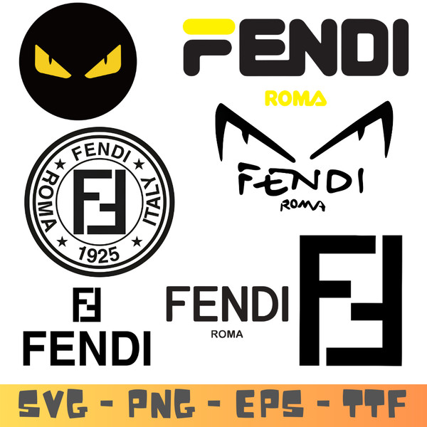 Fendi symbol text sales