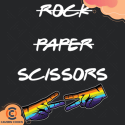 rock paper scissors lgbt svg, lgbt svg, lesbian sv