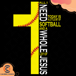 all i need today is a little bit of softball and a