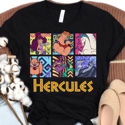 retro 90s hercules characters shirt / hercules