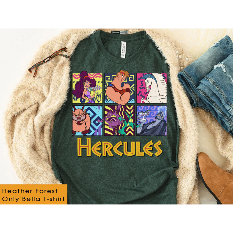 Retro 90s Hercules Characters Shirt  Hercules Pegasus Megara Phil Pain Panic Hades T-shirt  Walt Disney World  Disneyland Trip Outfits - 3.jpg