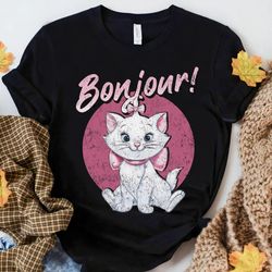 retro 90s marie bonjour shirt the white kitten