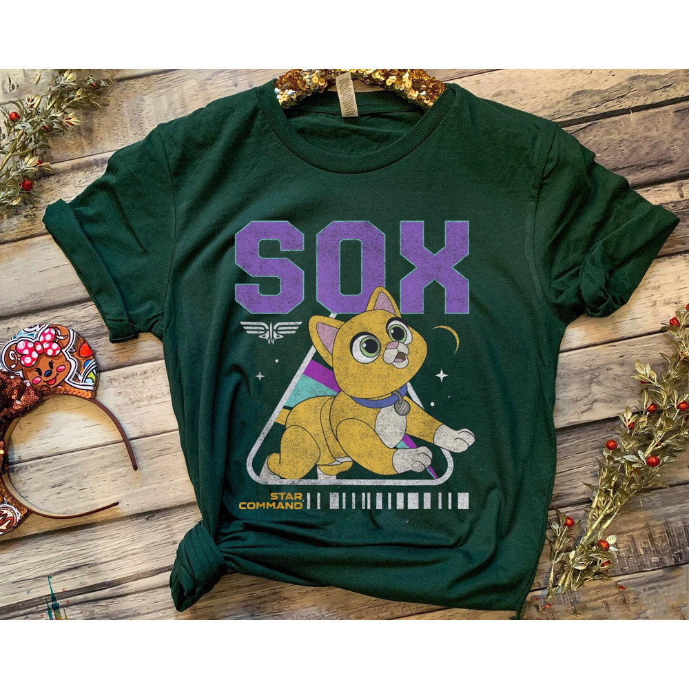 Retro 90s Lightyear Sox Star Command Shirt Cat Toy Story Disney T-shirt Magic Kingdom Disneyland Trip Family Vacation Holiday Gift - 3.jpg