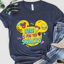 retro 90s mickey mouse here for the snacks shir