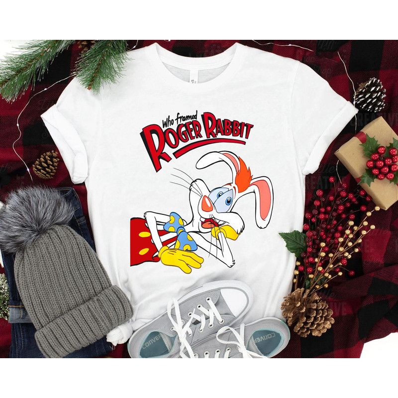 Retro 90S Roger Rabbit Sweatshirt Who Framed Roger Rabbit T-shirt Walt Disney World Tee Magic Kingdom Disneyland Family Trip - 5.jpg