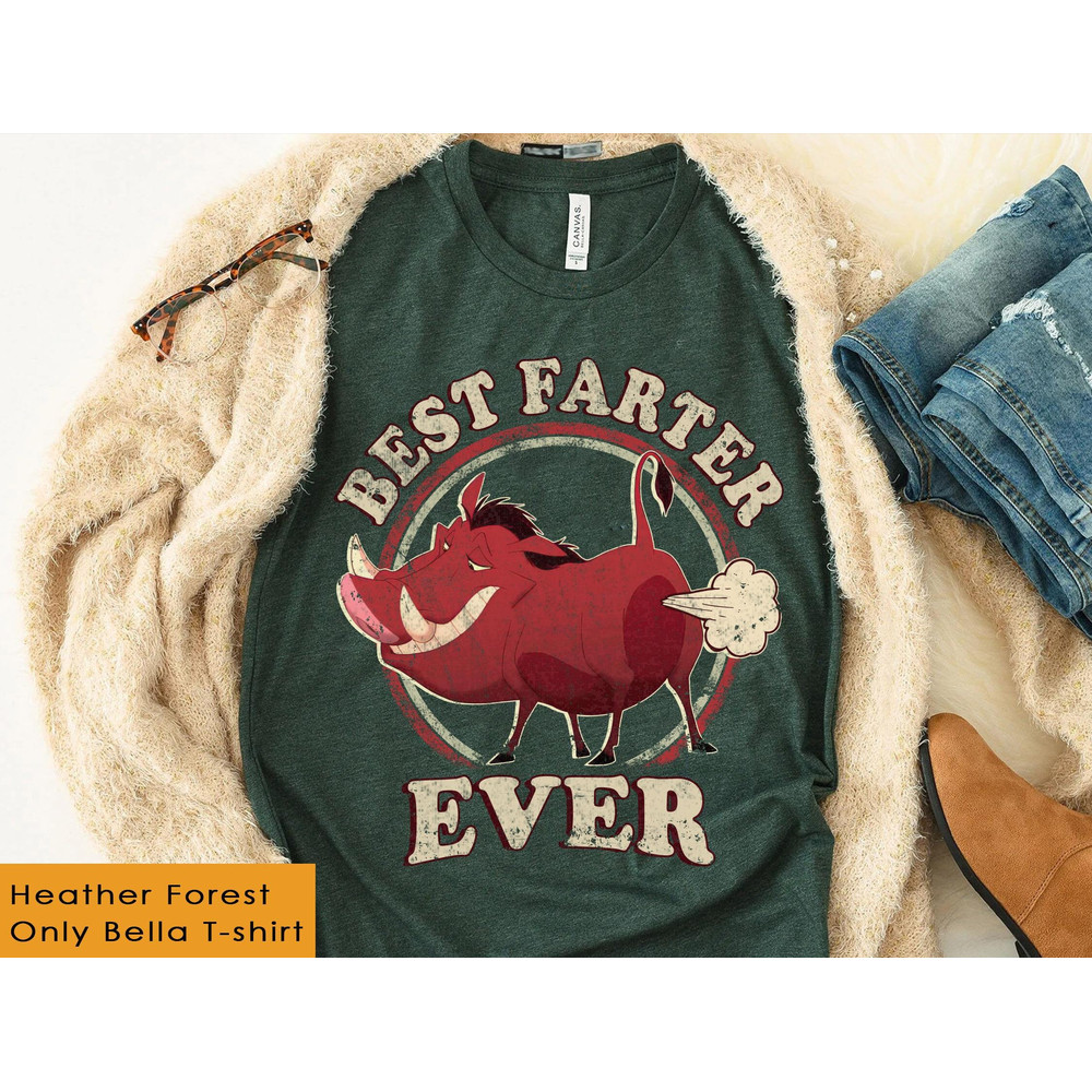 Retro 90s The Lion King Pumbaa Best Farter Ever Shirt  Disney Dad T-shirt  Funny Father Shirt  Father's Day Gift Ideas  Disneyland Trip - 4.jpg