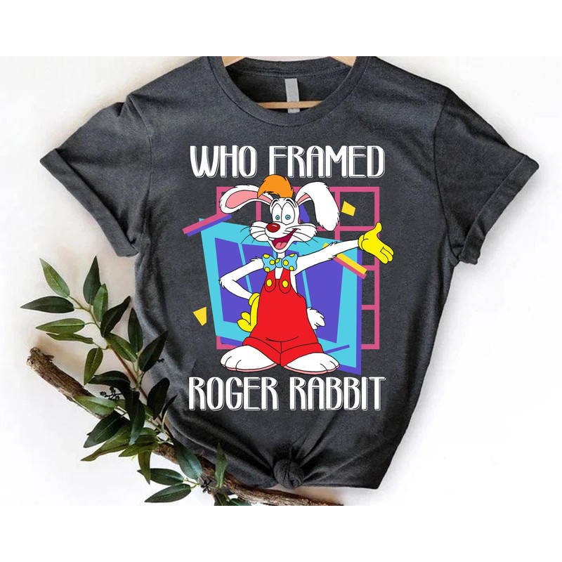 Retro 90s Who Framed Roger Rabbit Shirt Disney Rabbit T-shirt Magic Kingdom Park Walt Disney World Shirt Disneyland Trip Outfits - 2.jpg