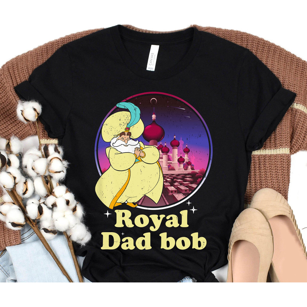 Retro Aladdin The Sultan Royal Dad Bob Shirt Disney Dad T-shirt Father's Day Gift Ideas Gift For Dad Magic Kingdom Disneyland Trip - 2.jpg