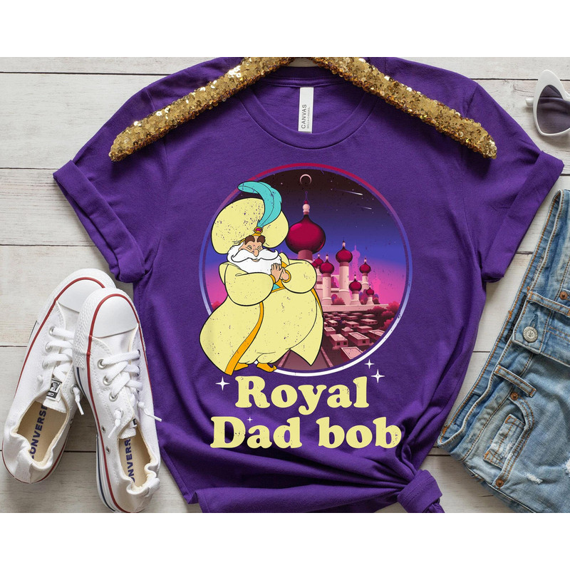 Retro Aladdin The Sultan Royal Dad Bob Shirt Disney Dad T-shirt Father's Day Gift Ideas Gift For Dad Magic Kingdom Disneyland Trip - 3.jpg