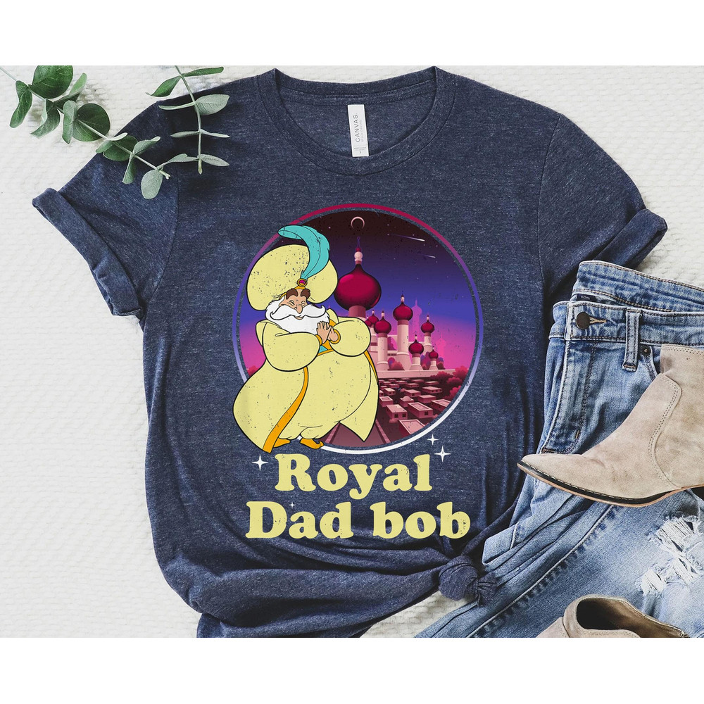 Retro Aladdin The Sultan Royal Dad Bob Shirt Disney Dad T-shirt Father's Day Gift Ideas Gift For Dad Magic Kingdom Disneyland Trip - 4.jpg
