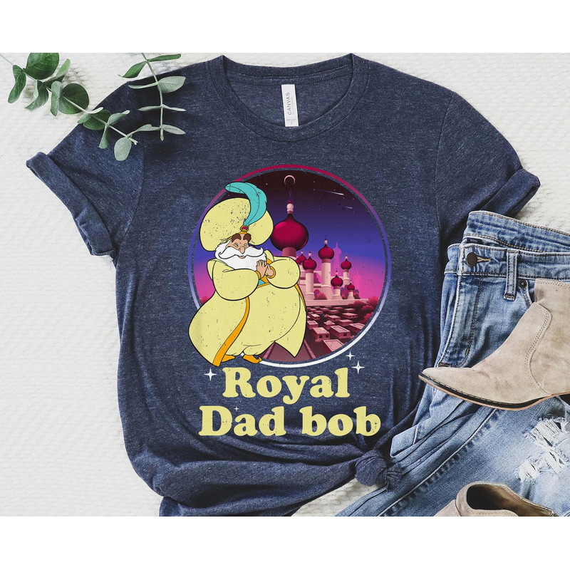 Retro Aladdin The Sultan Royal Dad Bob Shirt Disney Dad T-shirt Father's Day Gift Ideas Gift For Dad Magic Kingdom Disneyland Trip - 4.jpg