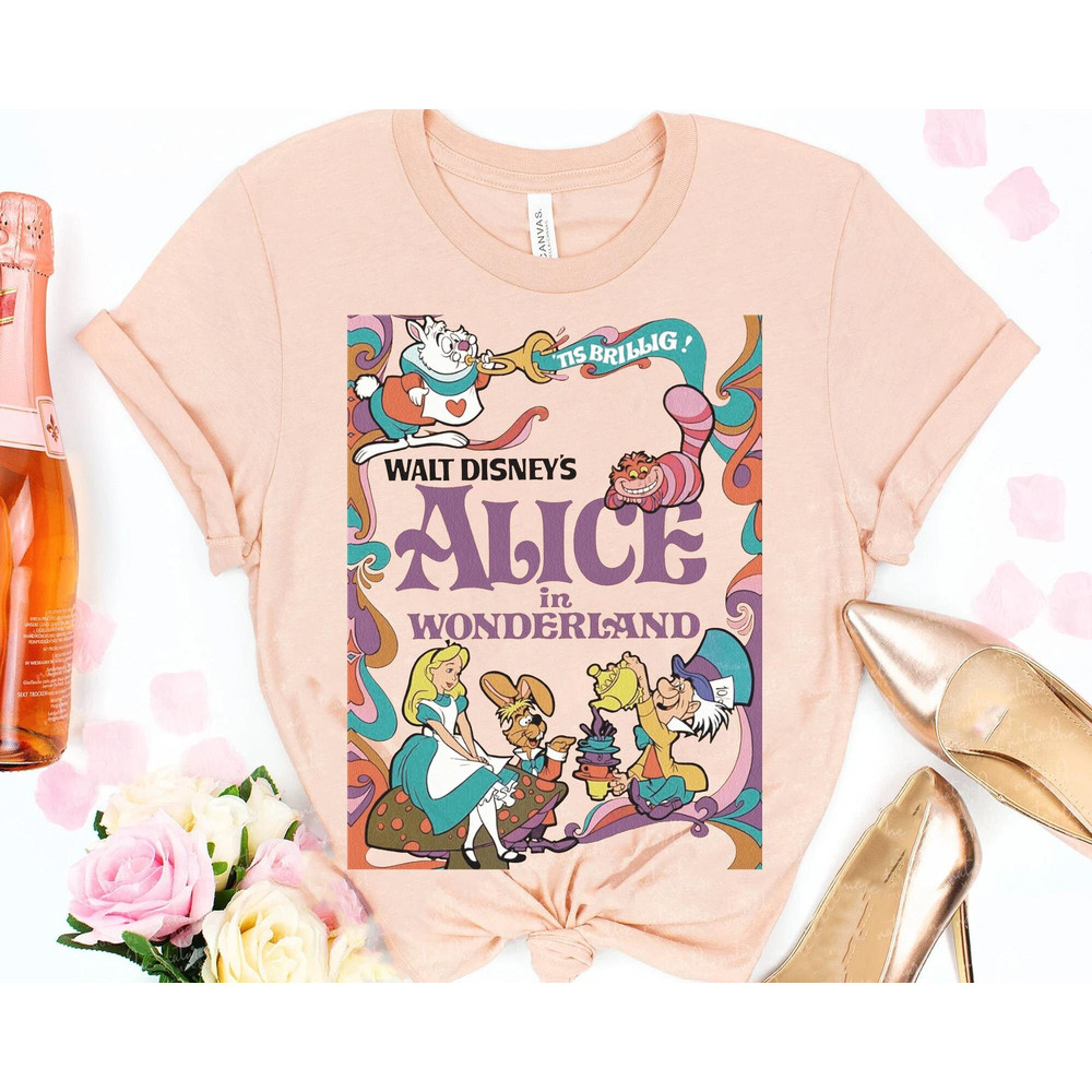 Retro Alice in Wonderland Group Sweatshirt Alice Cheshire Cat Mad Hatter March Hare White Rabbit Disney World Disneyland Family Trip - 4.jpg