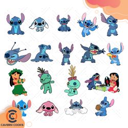 lilo and stitch bundle svg, trending svg, lilo svg