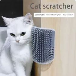 Massager for Cats Pet Products Pets Goods Brush Remove Hair Comb Grooming Table Dogs Care Royal Canin Accessories Things