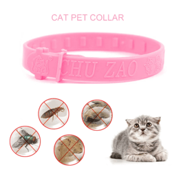 Cat Collar Anti Flea Ticks Pet Collars Adjustable Prevention Mosquitoes Cat Necklace Outdoor Home Pet Supplies Cat