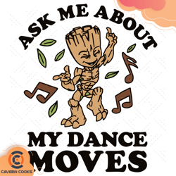 ask me about my dance moves svg, trending svg, gro