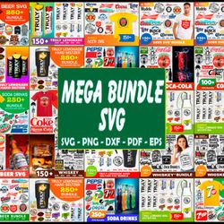 drinking brand mega bundle svg, beer logo svg, coca cola svg,trending svg, beer logo svg, coca cola svg, soda drink svg,